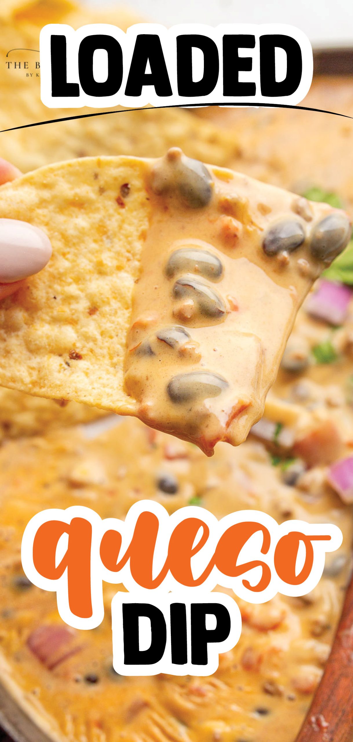 Loaded Queso Dip is full of flavor, packed with beef, beans, cheese, and even beer! Perfect appetizer with chips at parties or on game day! This recipe has it all and is the ultimate chip dip. 