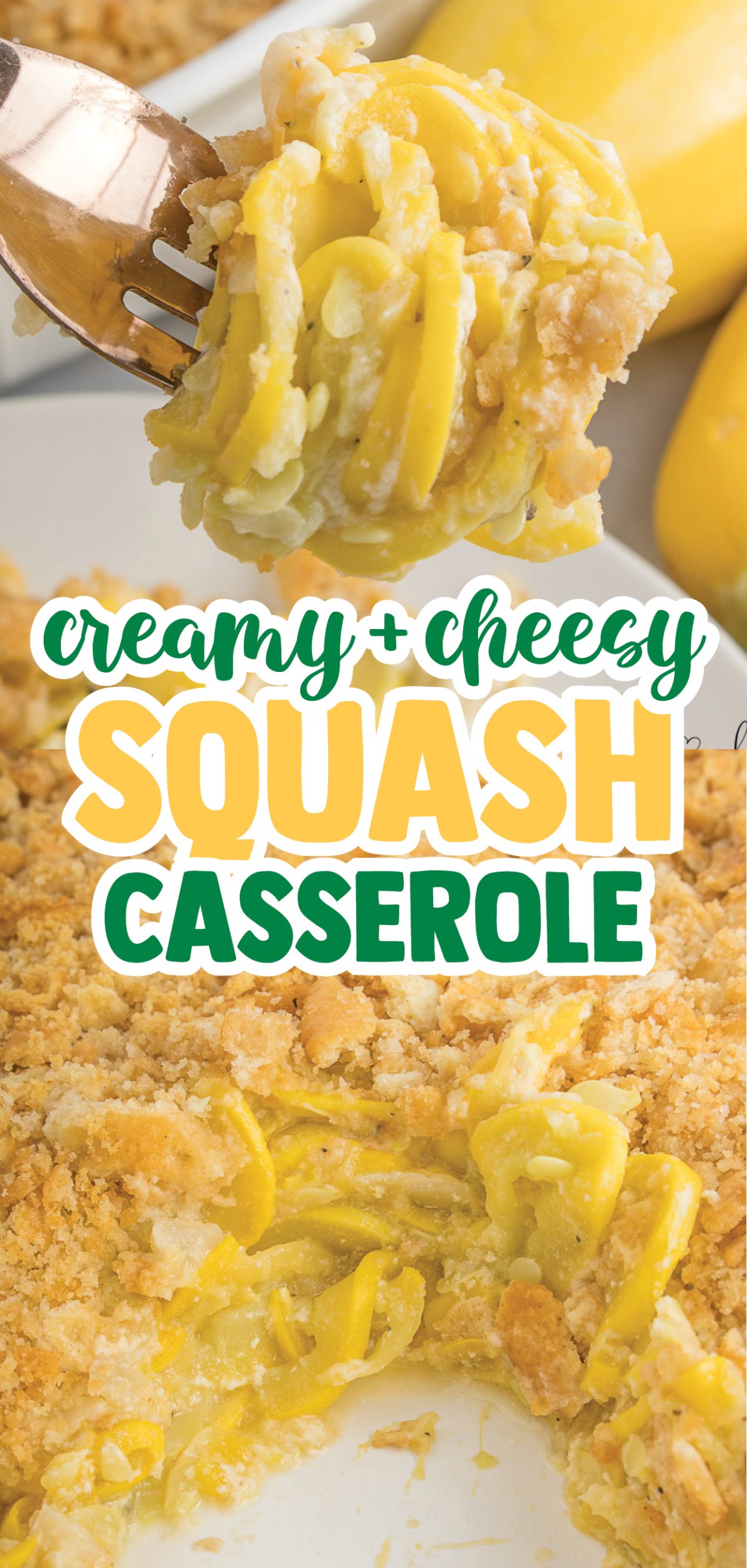 This yellow squash casserole is both comforting and indulgent. Rich, creamy layers of tender, sliced yellow squash are topped by golden, buttery crackers.