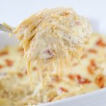 My incredibly rich and decadent Bacon Cream Cheese Spaghetti is a delicious pasta recipe loaded with bacon and an addicting cream cheese sauce!