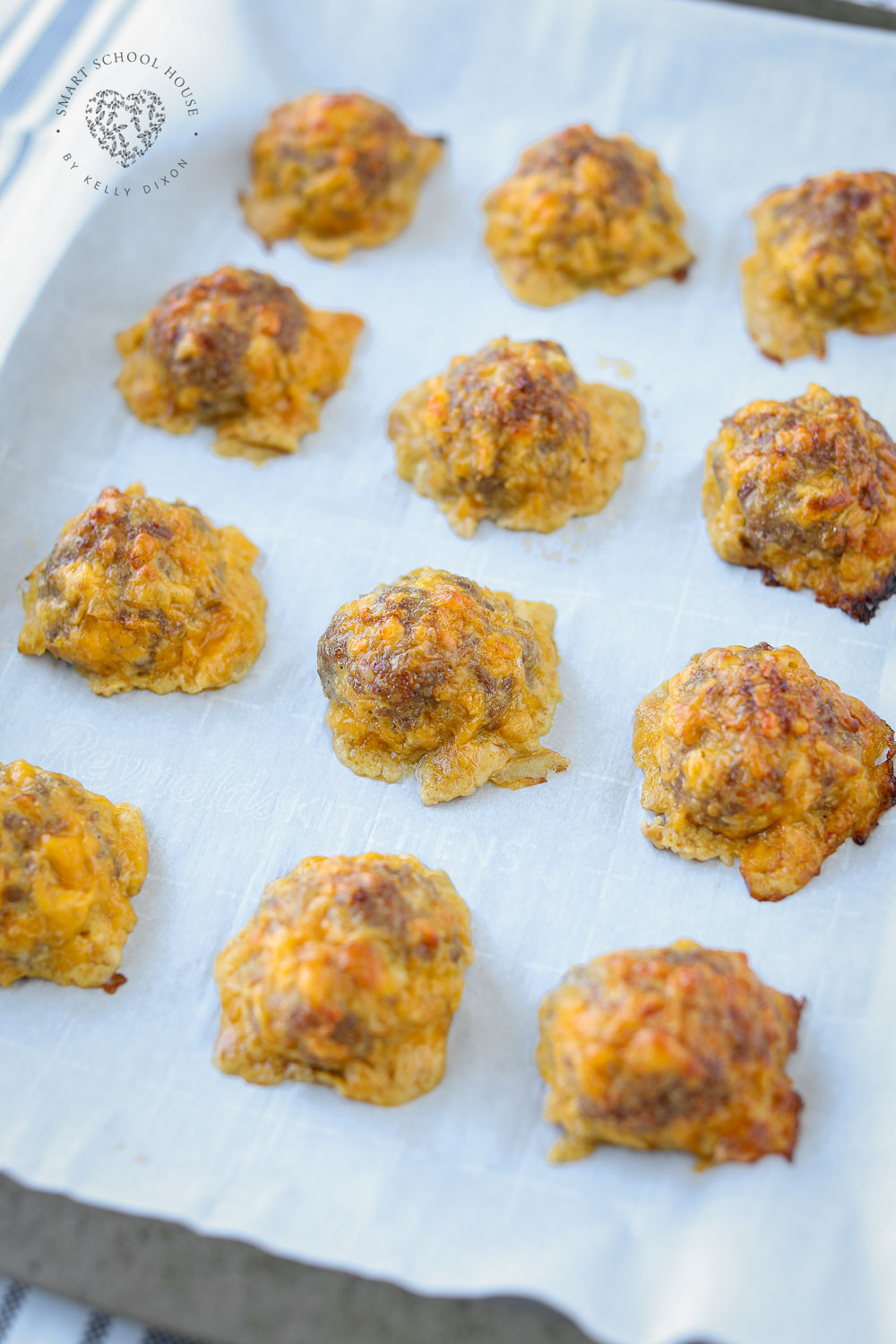 Sausage Balls with Cheese Appetizer