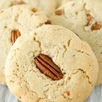 Butter Pecan Cookies are soft and buttery cookies that practically melt in your mouth. Made with butter, brown sugar, and pecans!