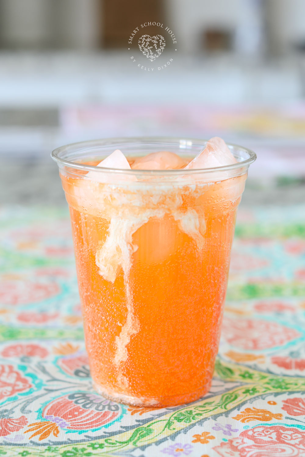 Sparkling Creamsicle Float