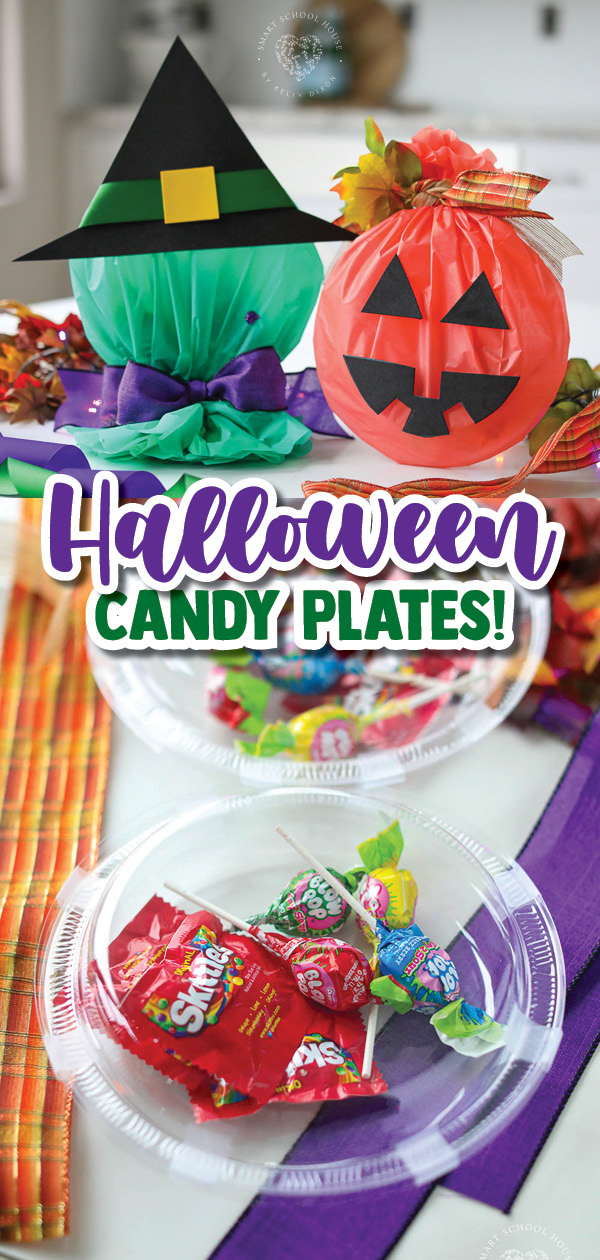 Halloween Candy Plates