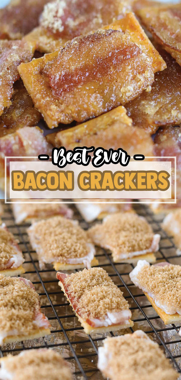 Your kitchen is going to smell like you lit a maple bacon-scented candle after you bake up these salty-sweet-savory-crunchy Bacon Crackers.