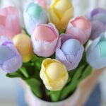Easter Egg Tulips are a creative, festive, and decorative craft idea for the spring!