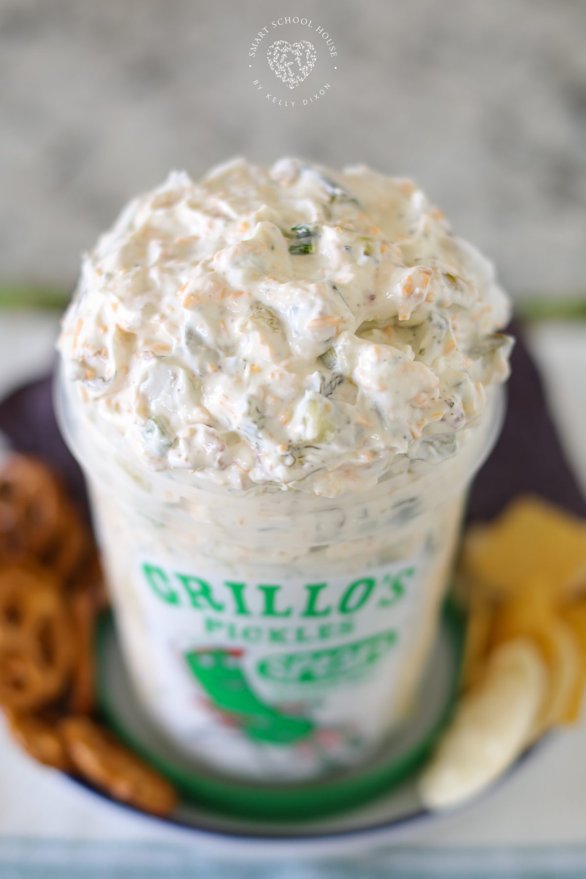 TikTok dill pickle dip recipe