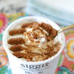 This Viral TikTok Yogurt Cheesecake is made with just 2 ingredients: Siggi’s yogurt and Biscoff cookies. This high protein recipe is creamy, easy to make, and tastes like a rich bakery-style dessert with minimal effort.