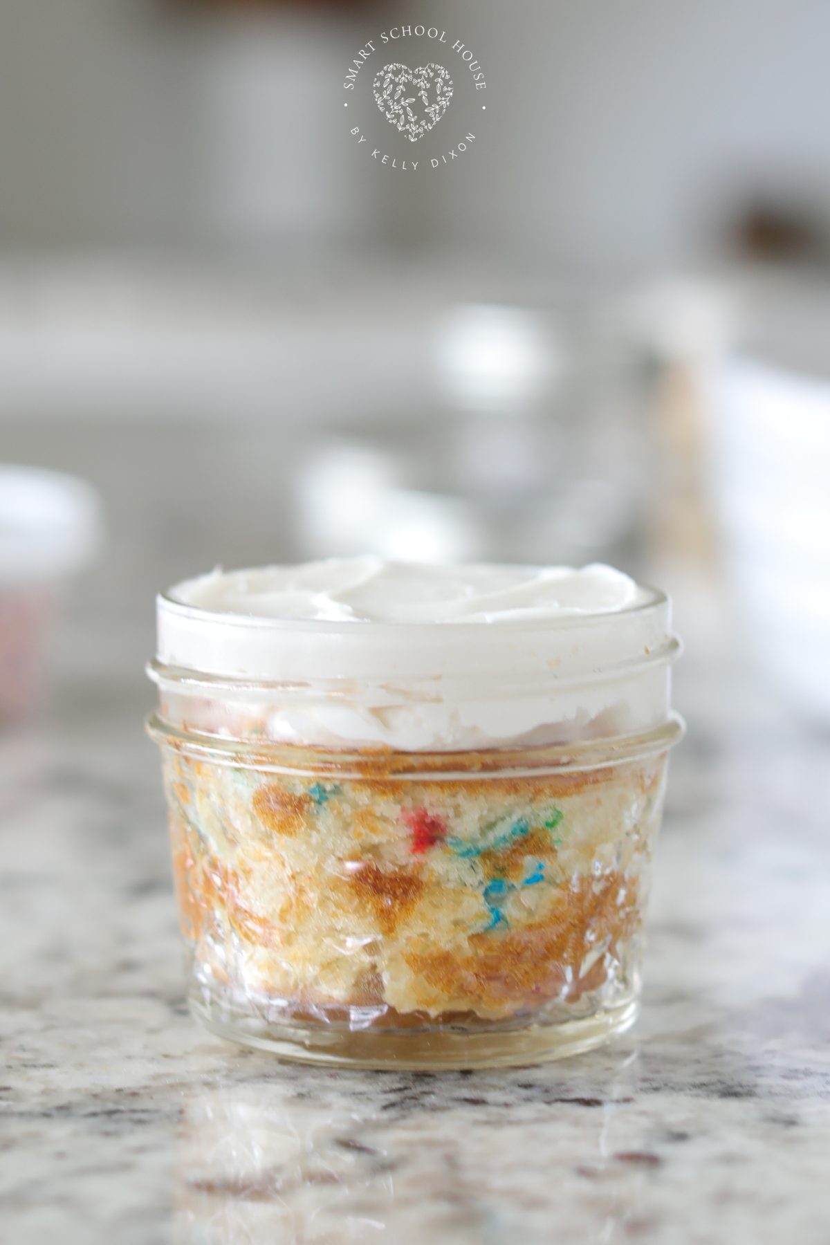 Flatten the frosting