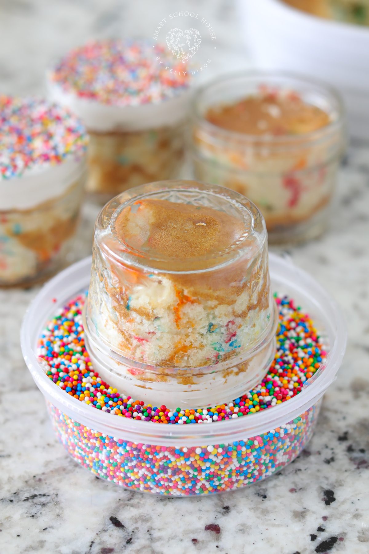 Dip in sprinkles