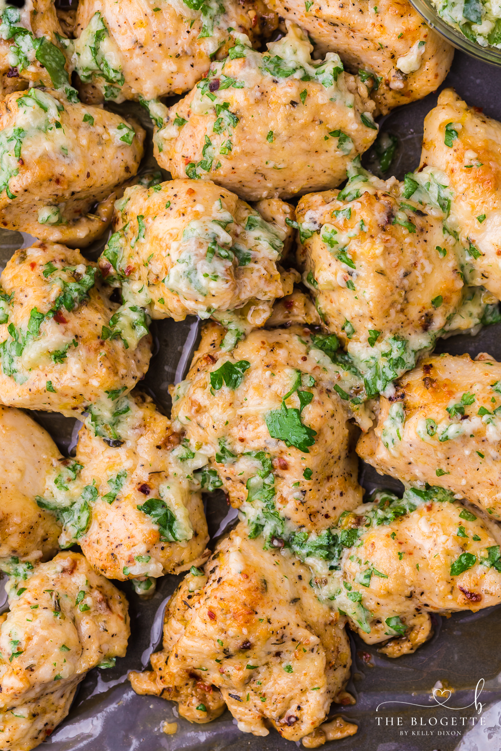 Garlic Parmesan Chicken Bites