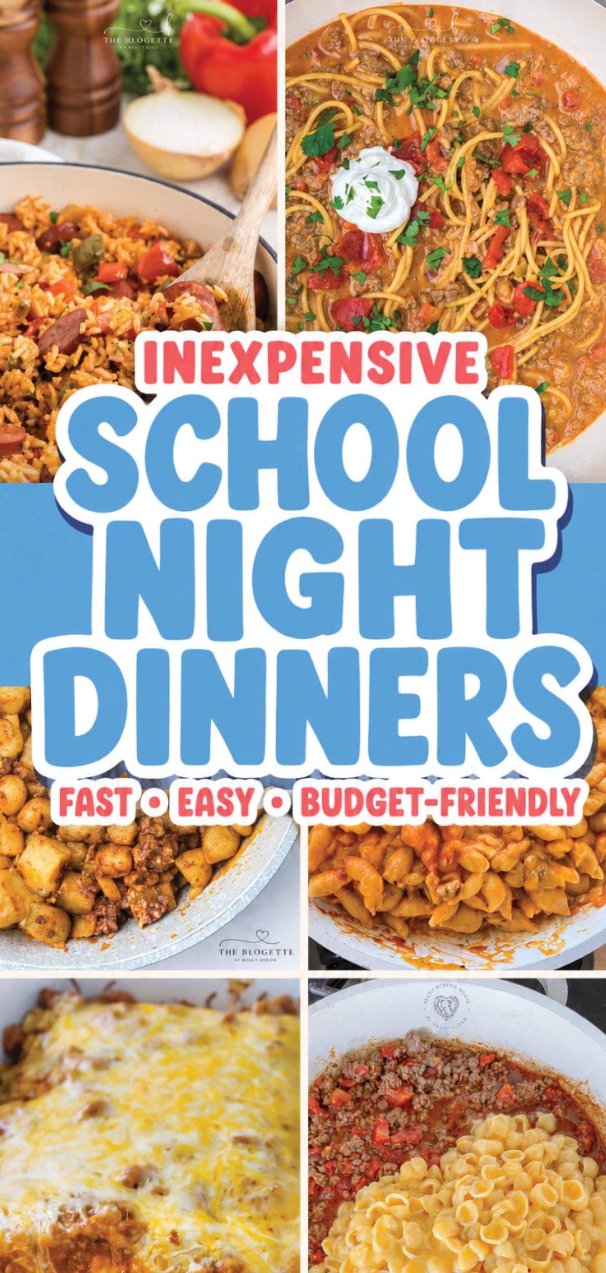 Inexpensive School Night Dinners