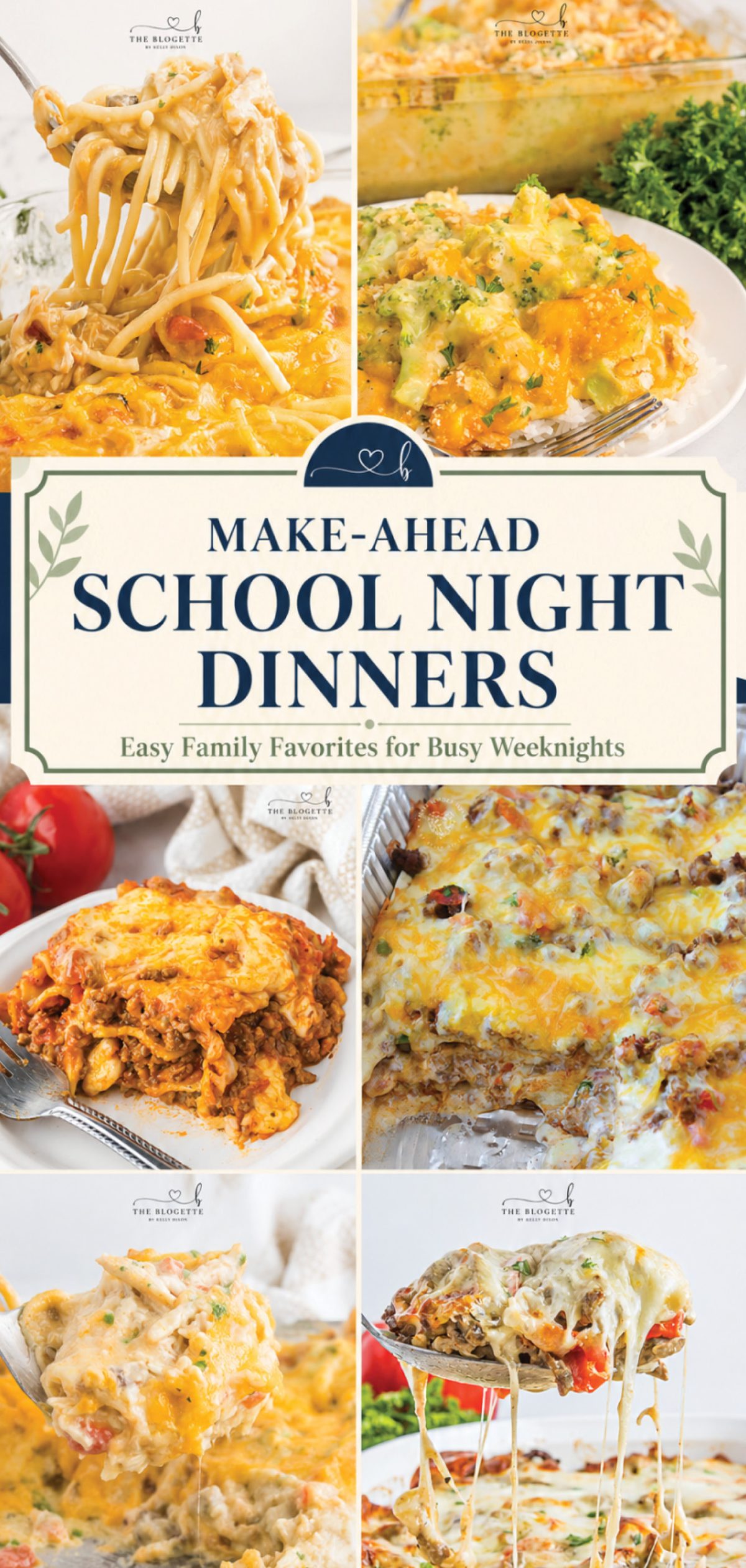 Make-Ahead School Night Dinners