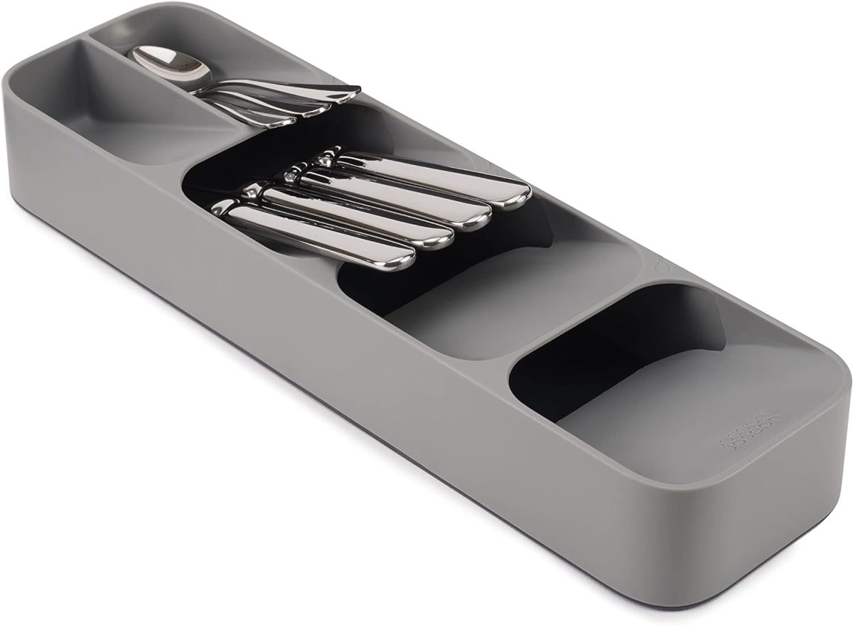 Compact Silverware Drawer Organizer