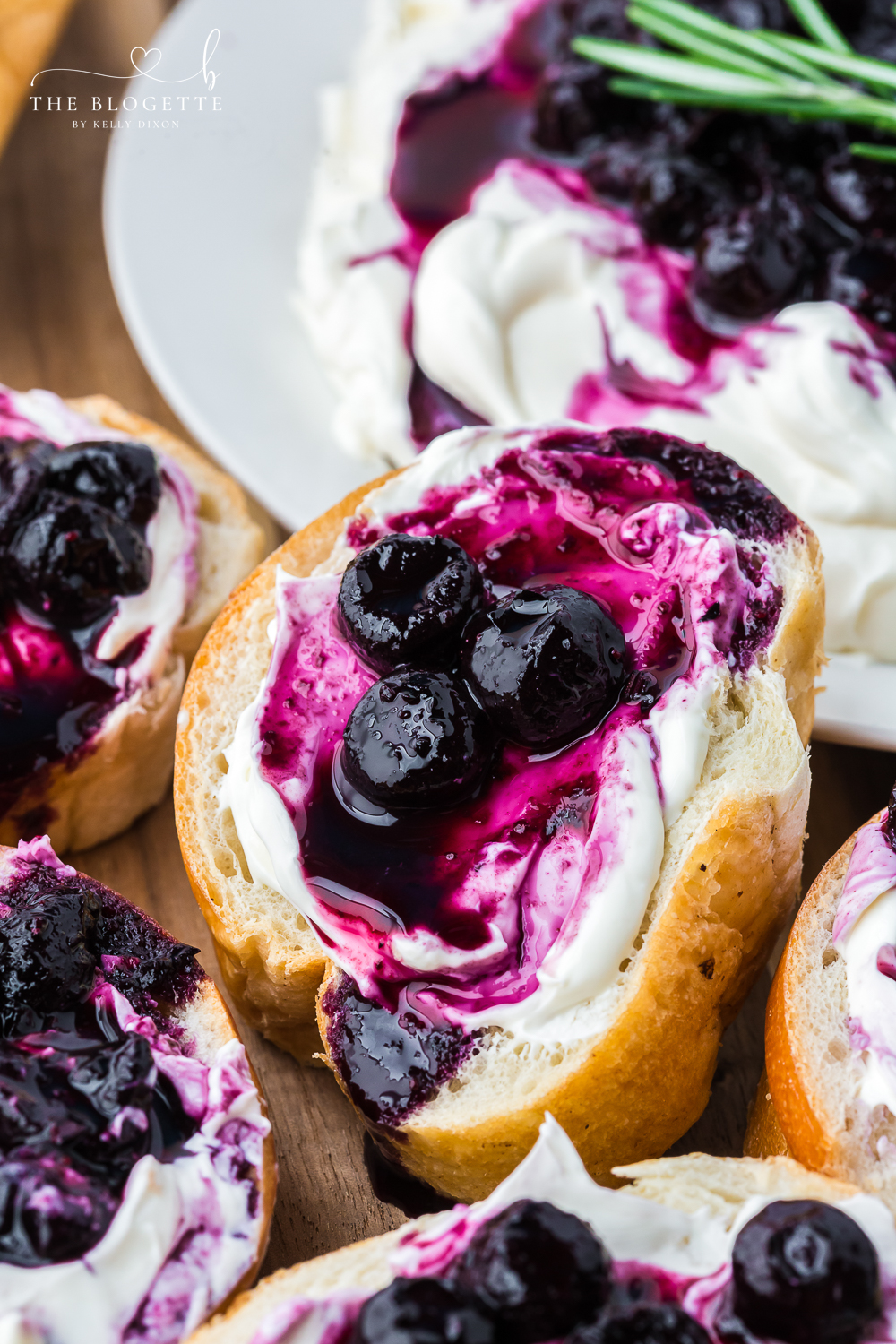 Blueberry Goat Cheese Dip