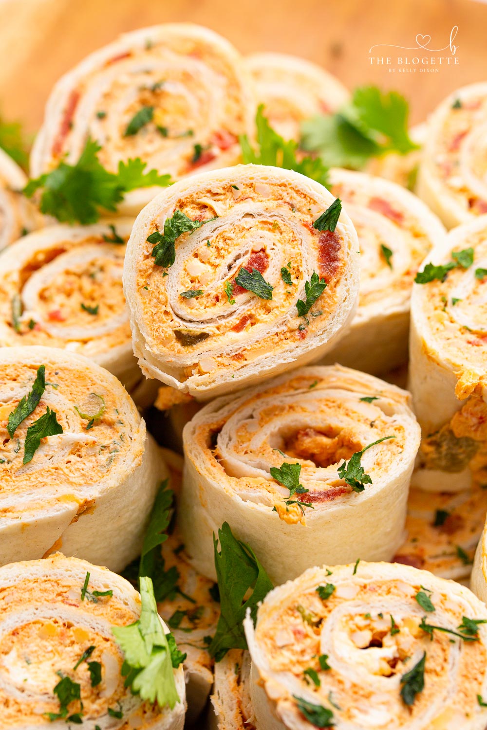 Chicken Enchilada Roll Ups