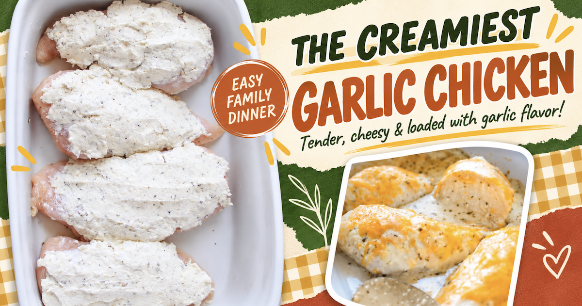 Creamy Garlic Chicken Recipe