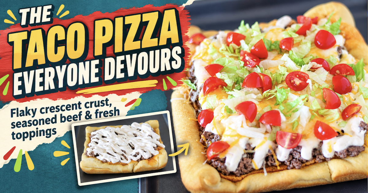 Taco Pizza Recipe