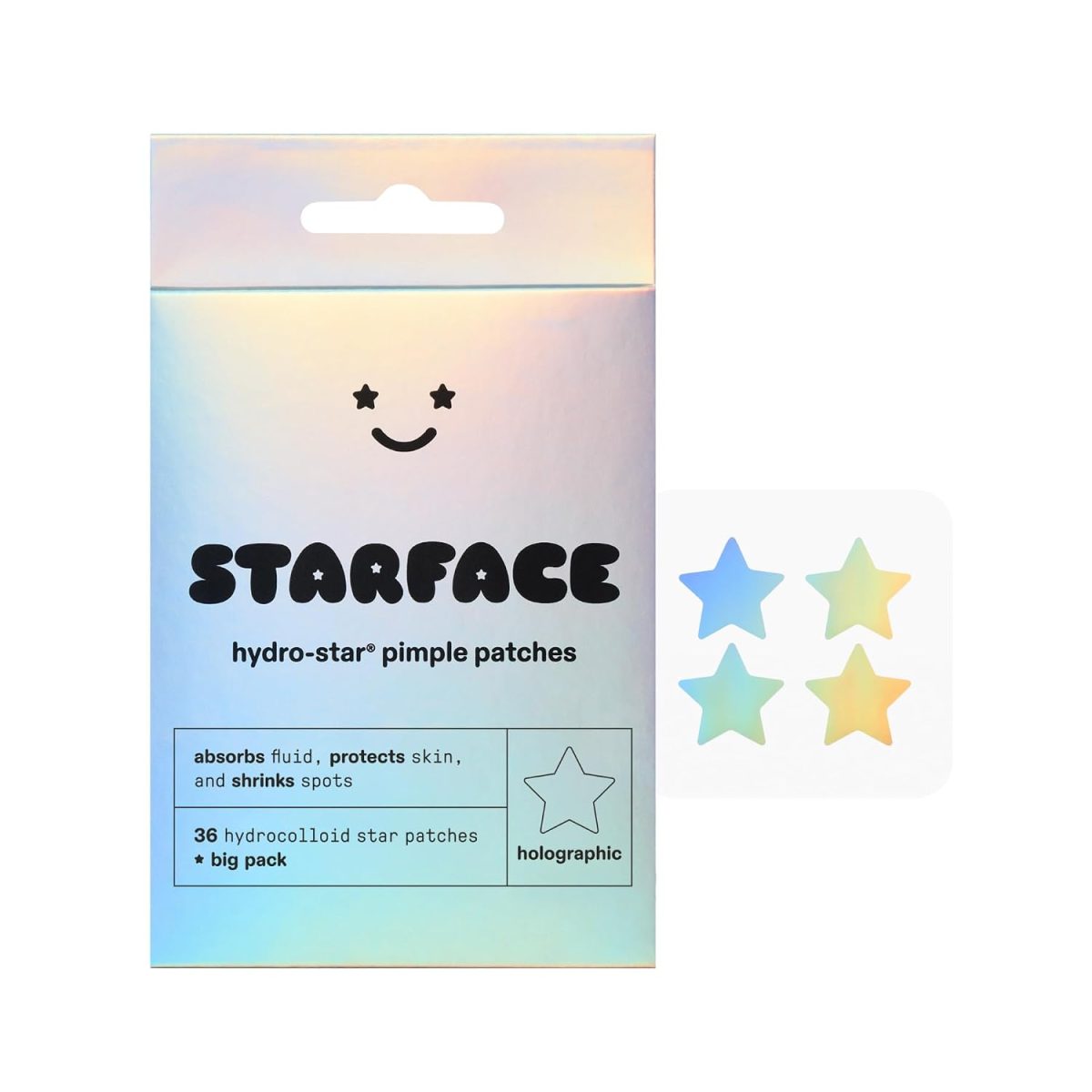 Star-Shaped Pimple Patches
