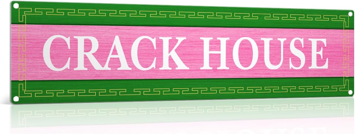 Funny “Crack House” Mahjong Sign