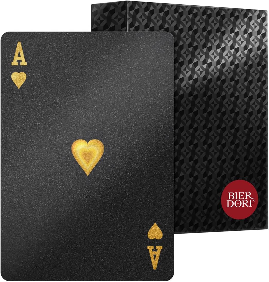 Black and Gold Playing Cards