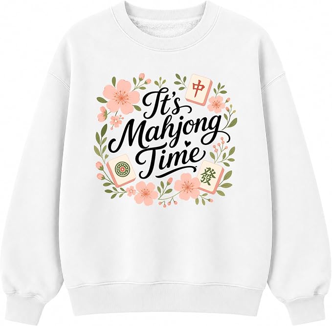 “It’s Mahjong Time” Sweatshirt