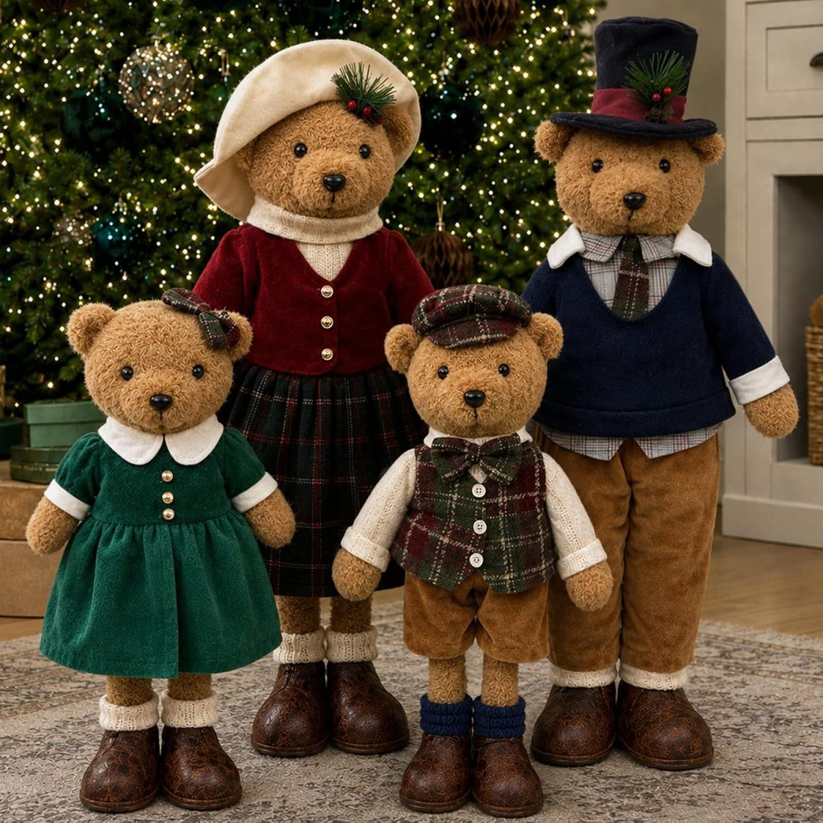 Christmas Bear Family