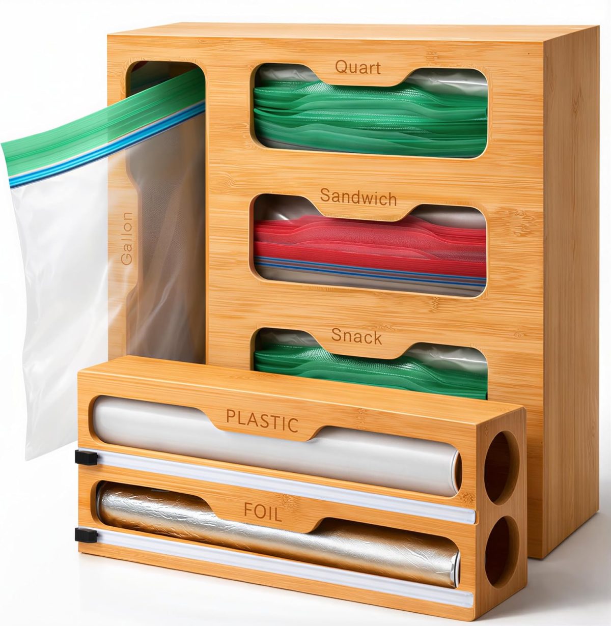Food Storage Bag and Wrap Organizer