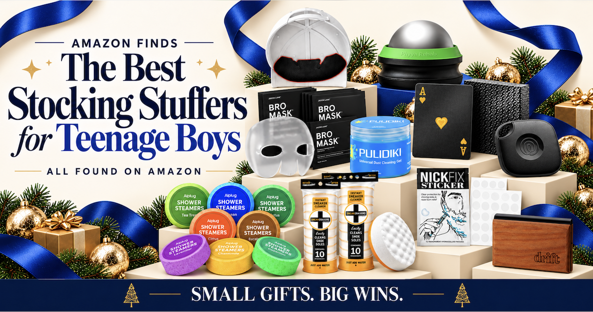 The Best Stocking Stuffers for Teenage Boys