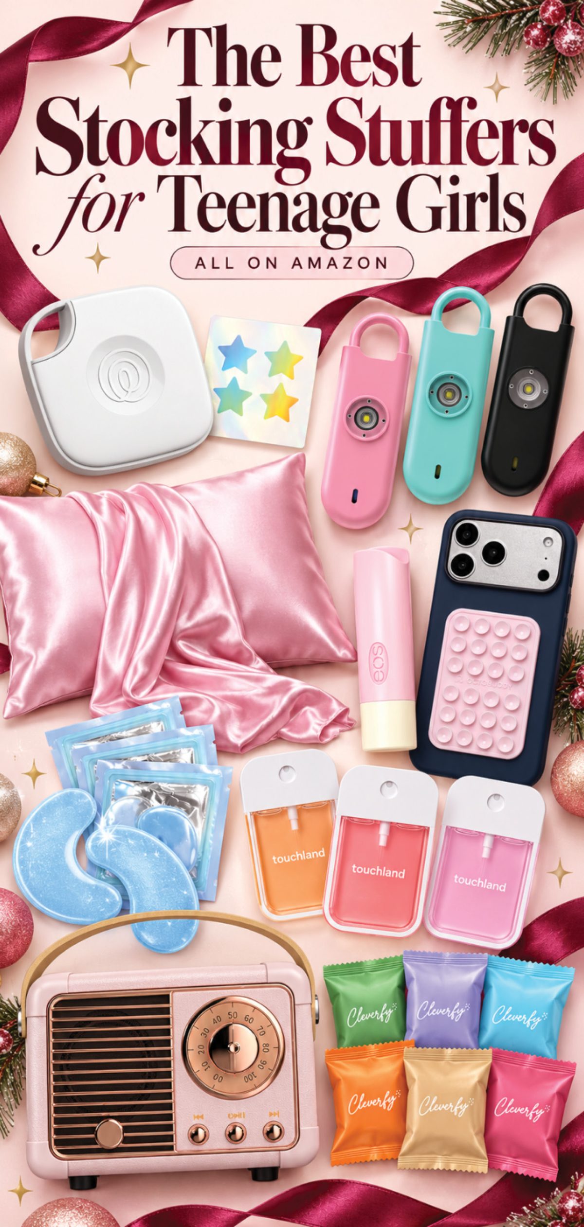 The best stocking stuffers for teenage girls, from cute beauty treats to clever phone accessories. Explore 10 fun Amazon gift ideas she’ll love!