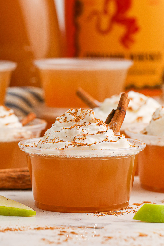 Apple Pie Jello Shots